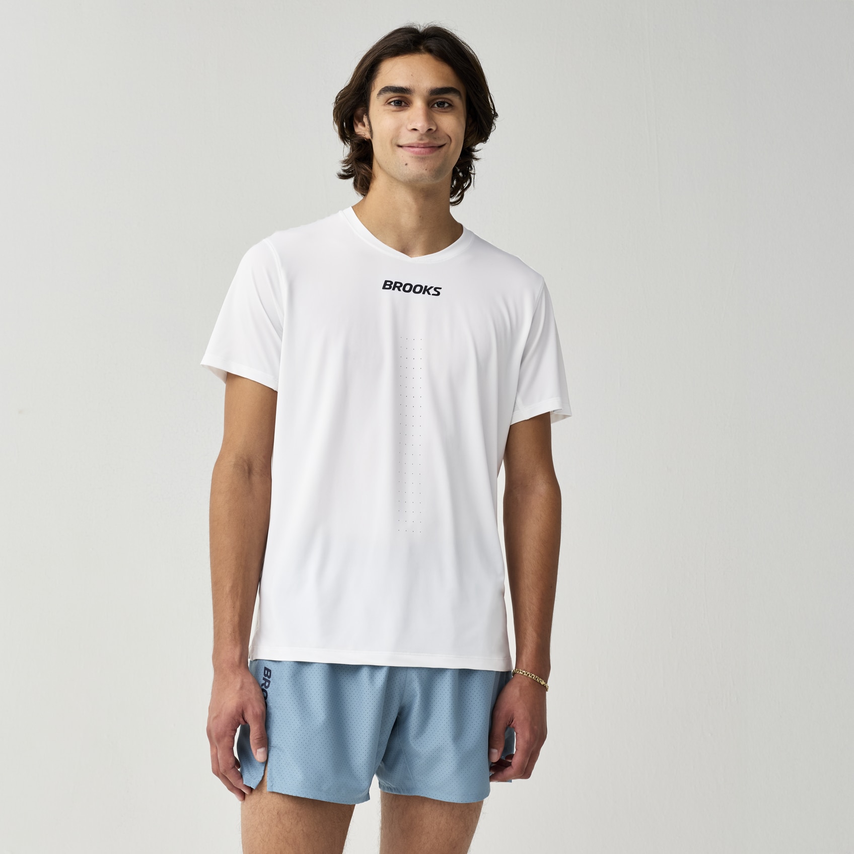Brooks Running Men's Dash Cooling Short Sleeve