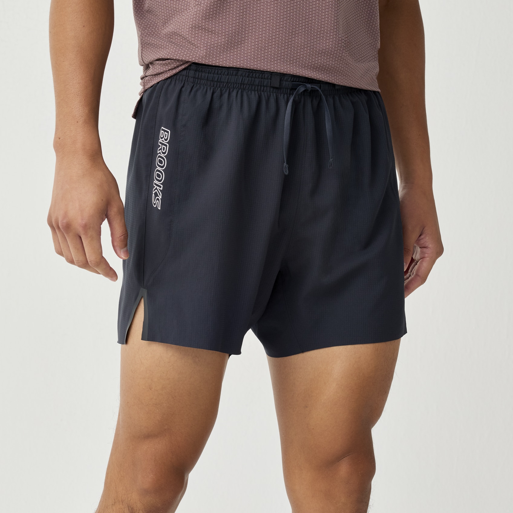 Brooks Running Men's Cascadia 2-in-1 Short In Blue