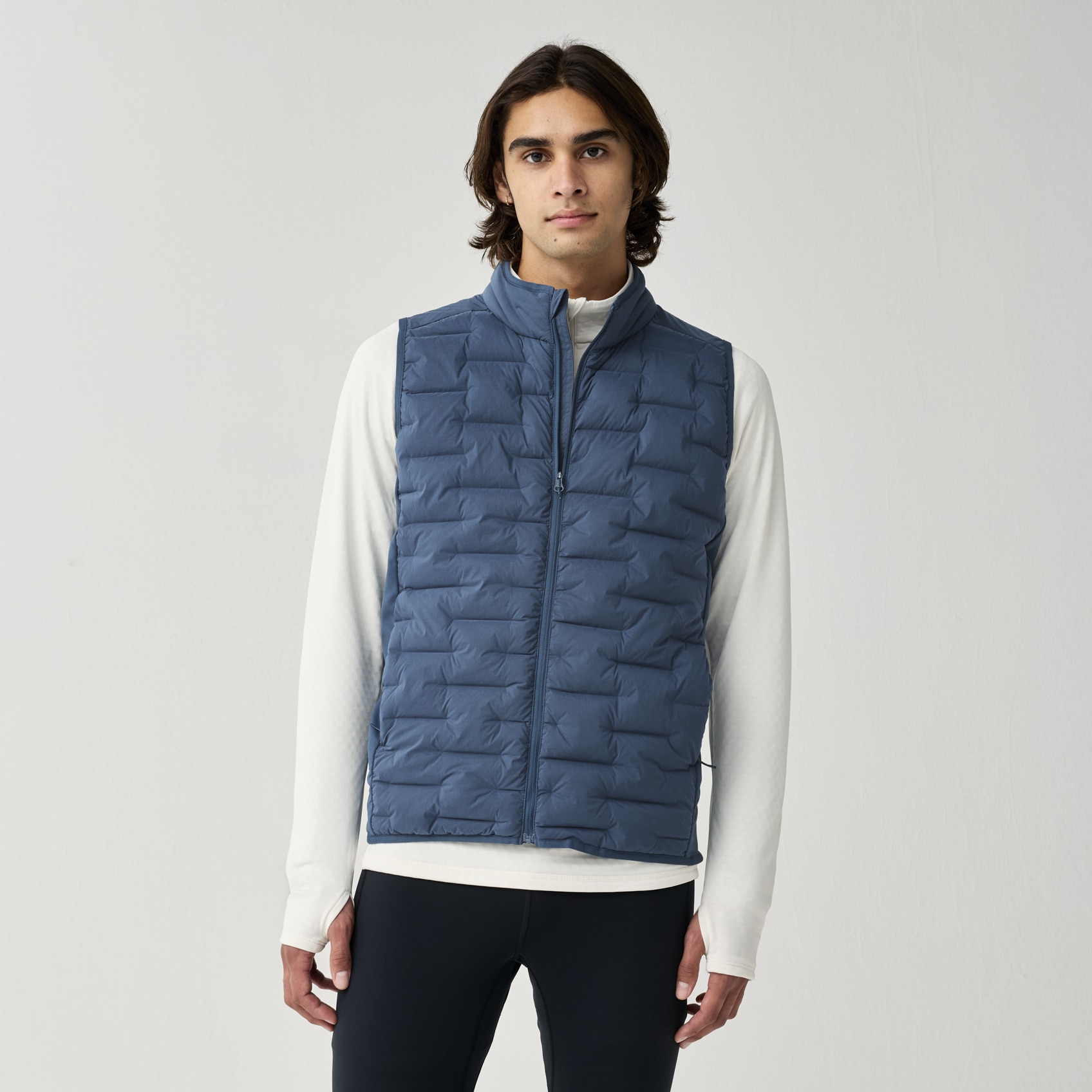 Brooks Running Men's Momentum Thermal Vest In Blue