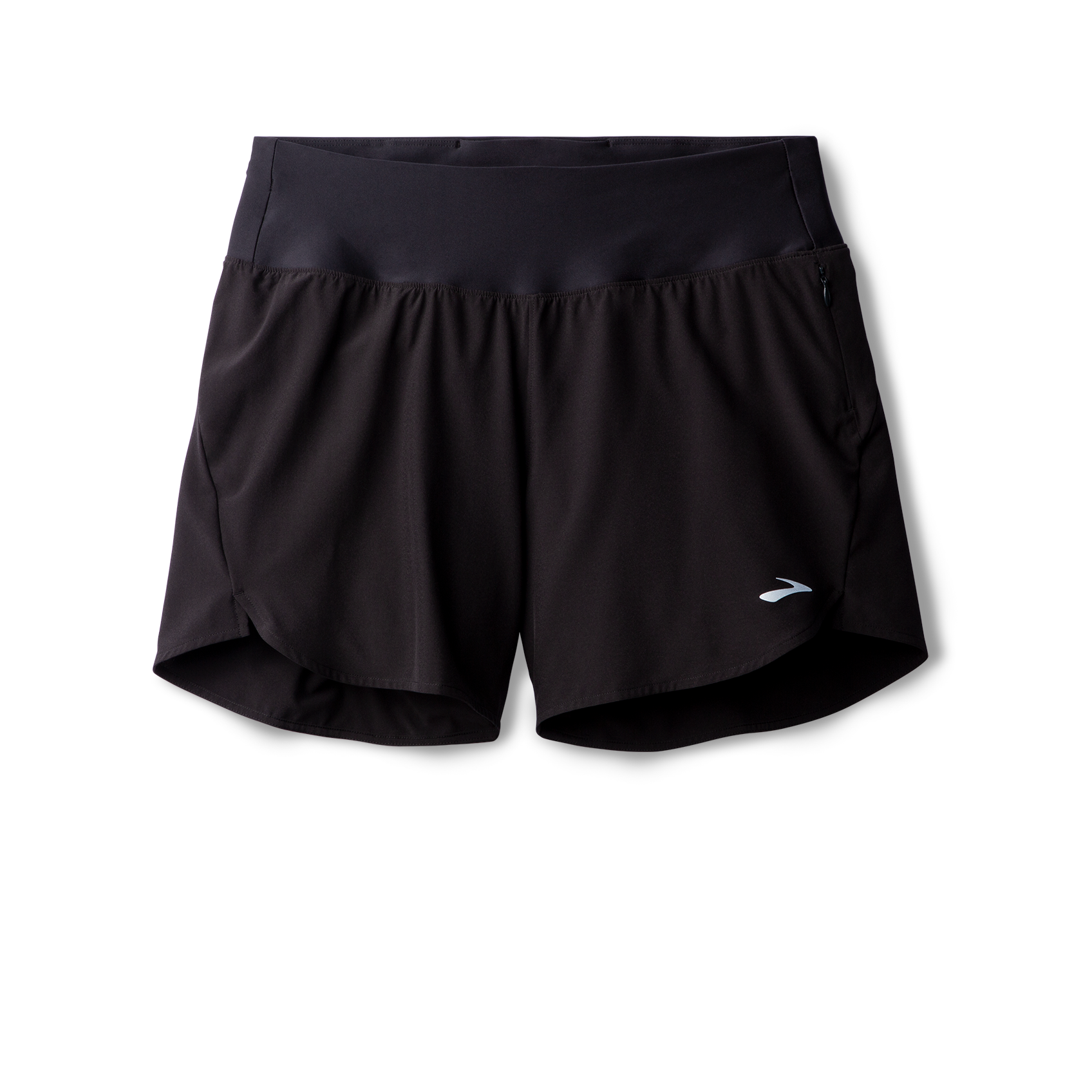 Brooks Women's 5'' Chaser 2.0 Shorts, Medium, Black