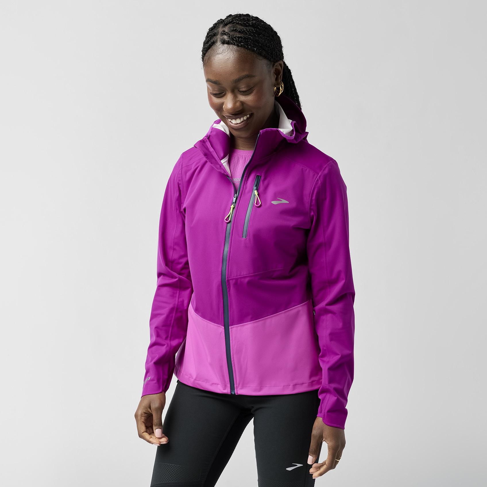 Brooks Running Women's High Point Waterproof Jacket 2