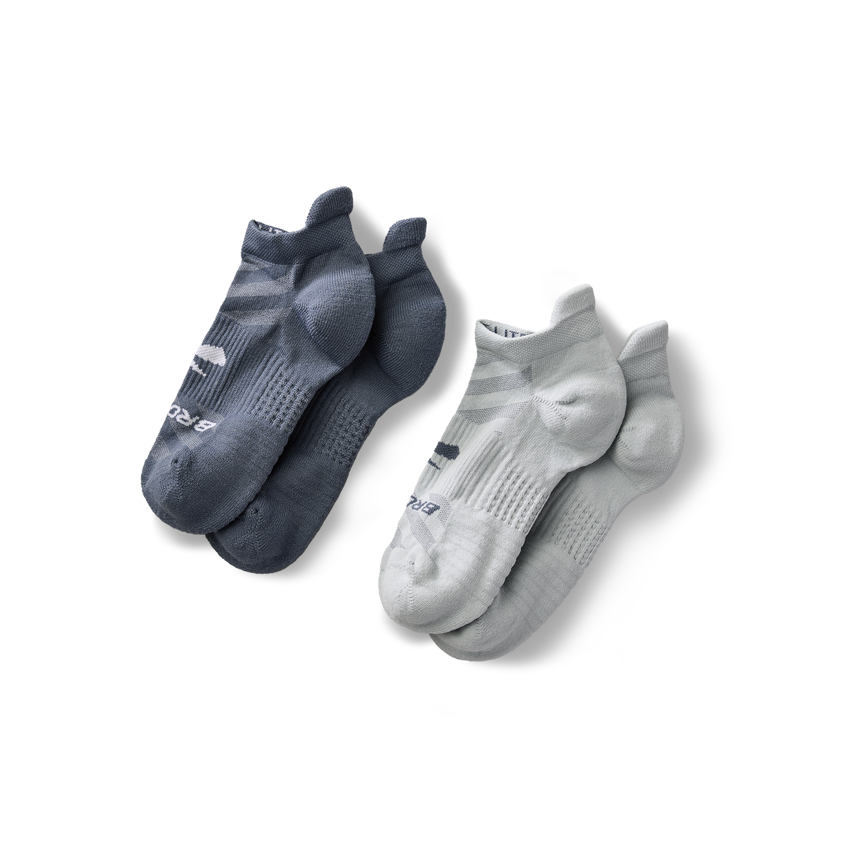 Brooks Running Unisex Ghost Lite No Show 2-pack Running Socks