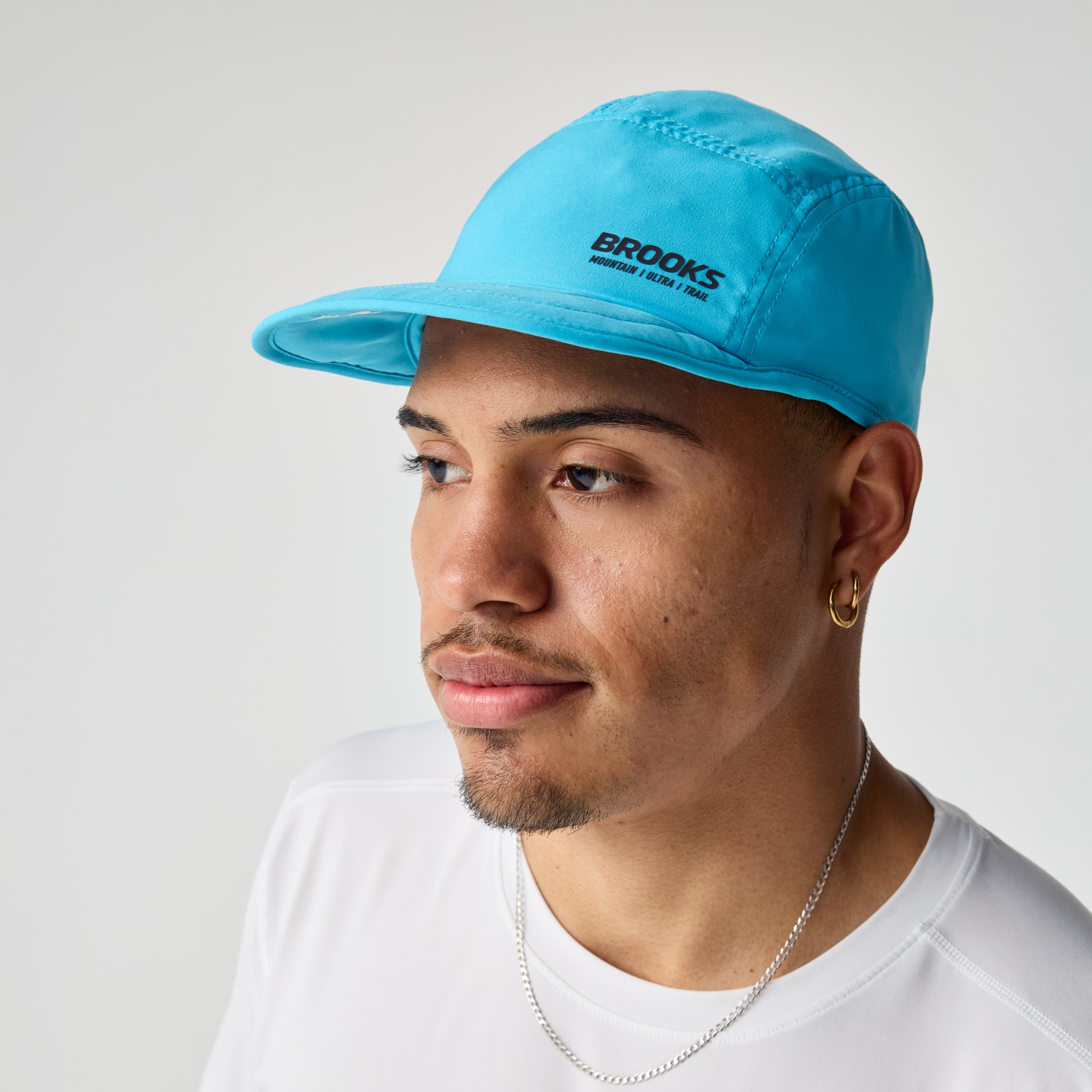 Brooks Running Unisex Lightweight Packable Hat 2.0 In Blue