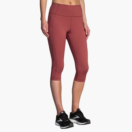 Brooks Method 1/2 Crop Tight für Damen – Model-Ansicht (von vorne)