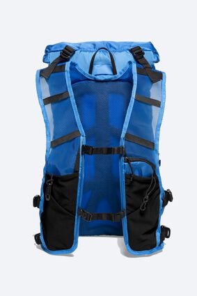 Laydown (back) view of Brooks Stride Pack for unisex