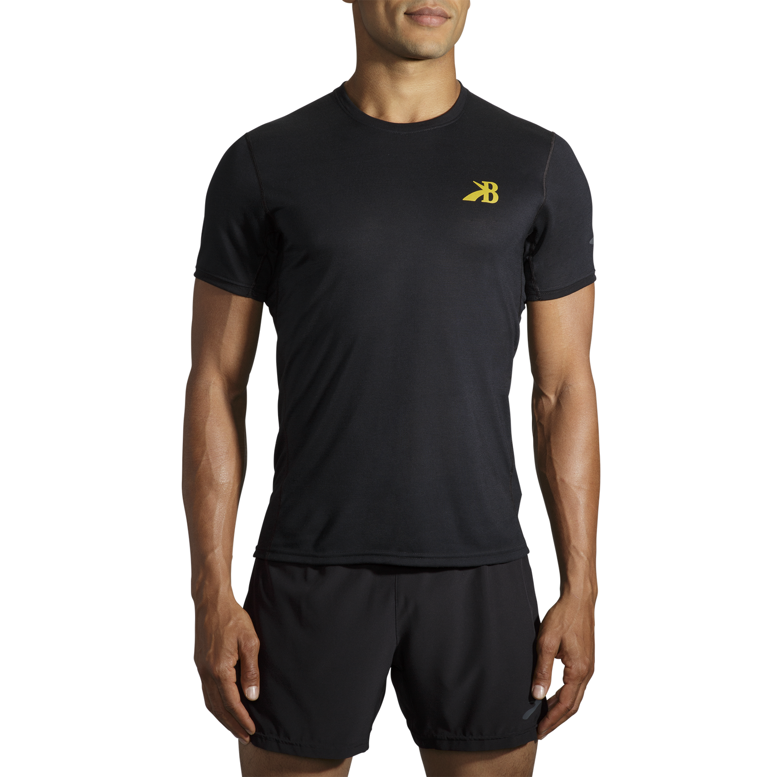 Men's Distance Short Sleeve Graphic Running Shirt Brooks Running