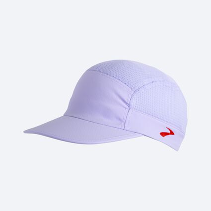 Laydown (front) view of Brooks Propel Mesh Hat for unisex