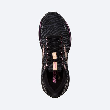 Top-down view of Brooks Ghost 15 for women