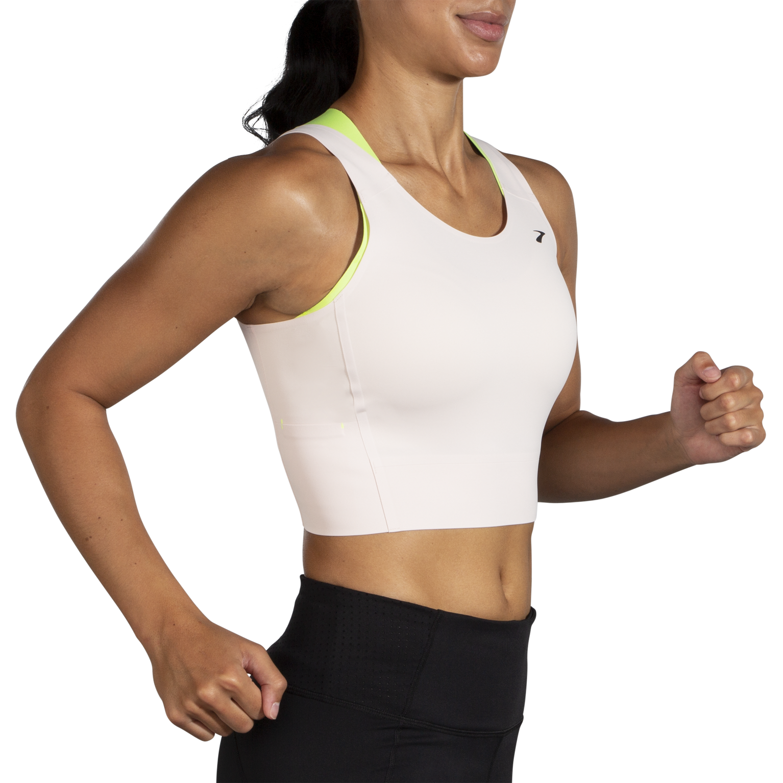 Run Within Women's Crop Running Tank Brooks Running