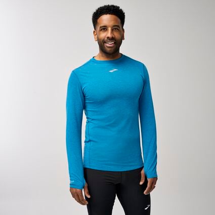 Model (front) view of Brooks High Point Long Sleeve for men