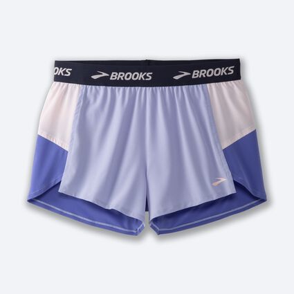 Laydown (front) view of Brooks Chaser 3" Short for women
