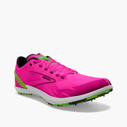 Mudguard and Toe view of Brooks Draft XC Spikeless for unisex