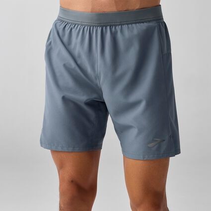 Model (front) view of Brooks Journey 7" 2-in-1 Short for men