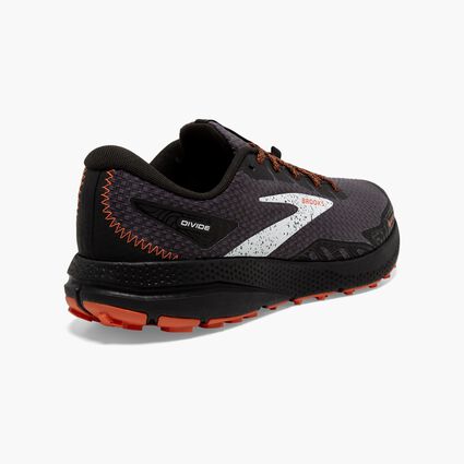 Brooks Divide 4 GTX für Herren – Ansicht von Ferse und Kappe