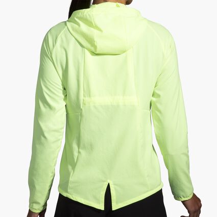 Model (back) view of Brooks Canopy Jacket for women