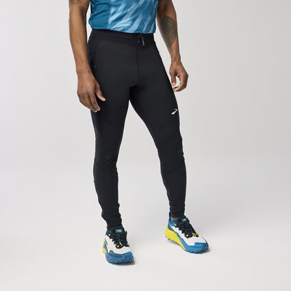 Model (front) view of Brooks High Point Tight for men