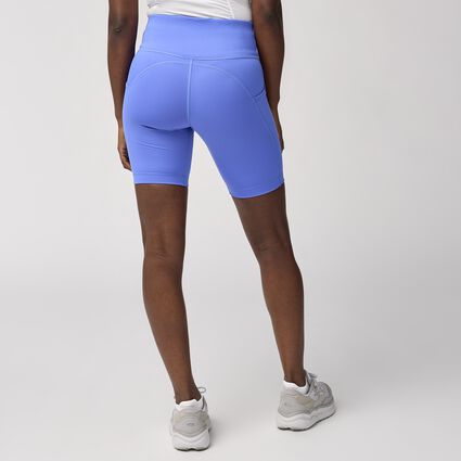 Model (back) view of Brooks Spark 8" Short Tight for women