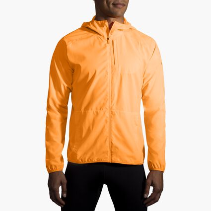 Model (front) view of Brooks Canopy Jacket for men