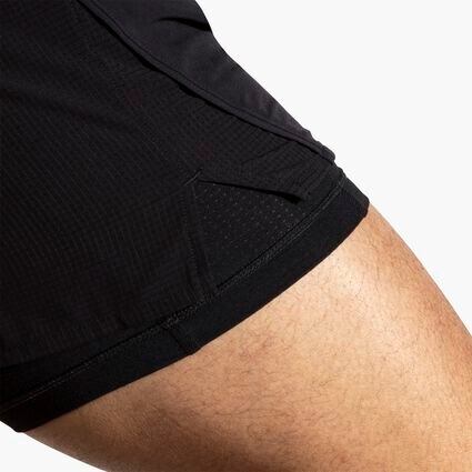 Vue du détail 3 de Brooks High Point 5" 2-in-1 Short 2.0 pour hommes