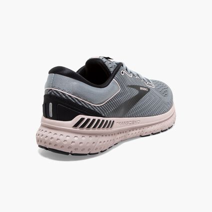 Sneakers Brooks Transcend Womens Grey Brooks Transcend Women's