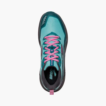 Top-down view of Brooks Cascadia 16 for women