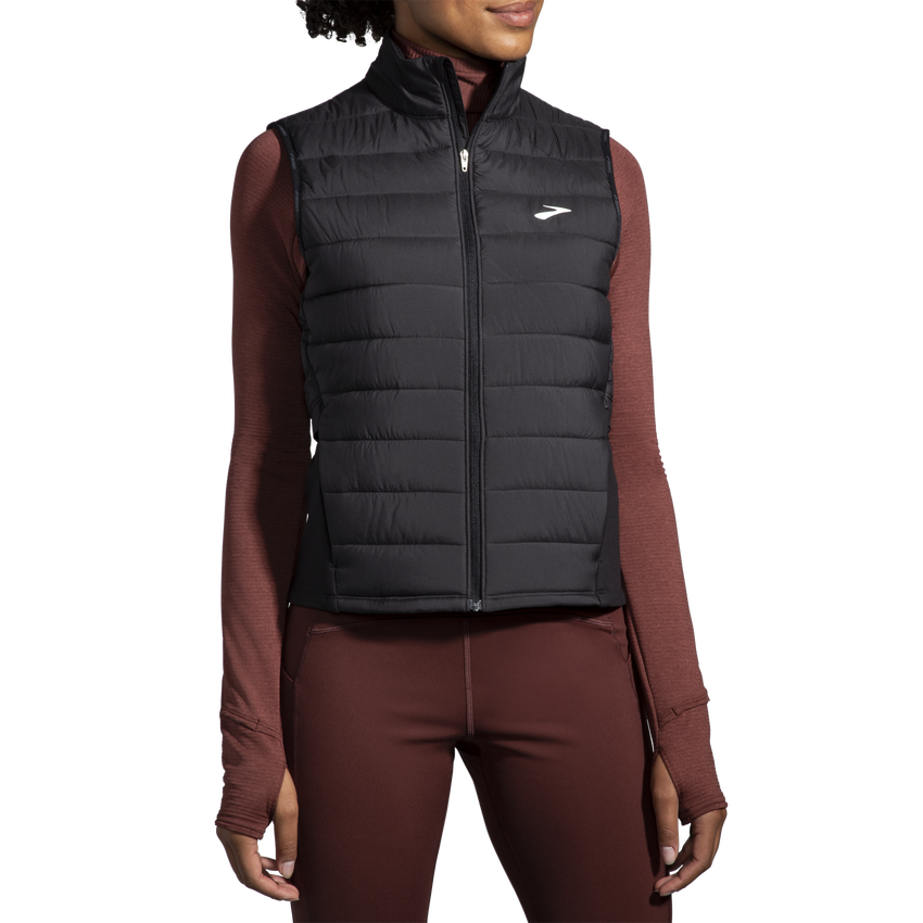 Shield Women's Outerwear Hybrid Vest 2.0 | Brooks Running