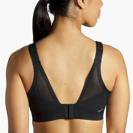 Model (back) view of Brooks Scoopback 2.0 Sports Bra for women