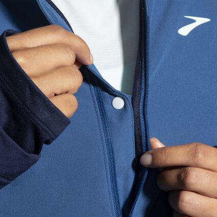 Brooks Fusion Hybrid Jacket für Damen – Detailansicht 4