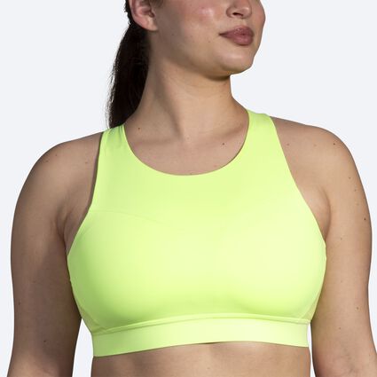 Brooks Running - and IT HAS POCKETS! That's right! The new Drive 3-Pocket  run bra features compressive, flexible support with three stylish, secure  storage options. That means your keys can go in