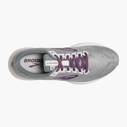Top-down view of Brooks Launch 7 for women