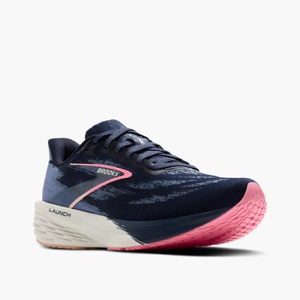 Mudguard and Toe view of Brooks Launch 11 for women
