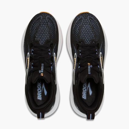 Top-down view of Brooks Glycerin 22 for heren