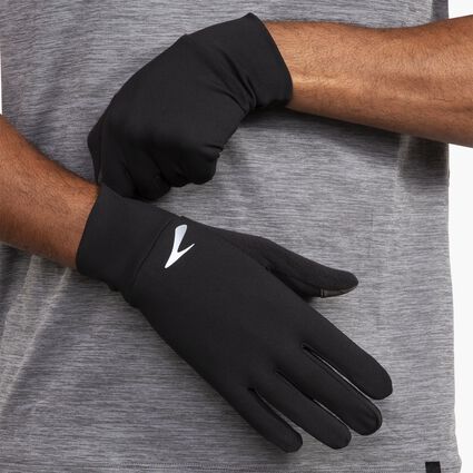 Vue (avant) du modèle de Brooks Fusion Midweight Glove 2.0 pour unisexe