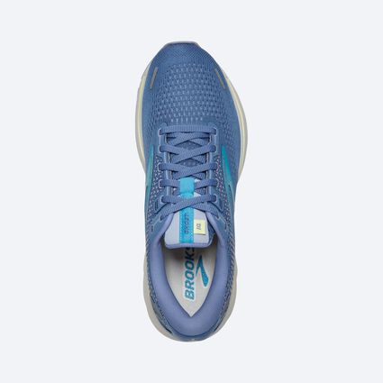 Top-down view of Brooks Ghost 14 for women
