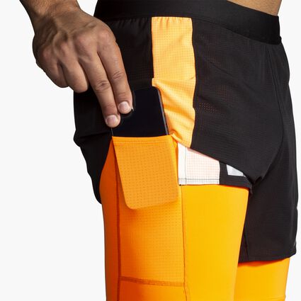 Brooks Run Visible 5" 2in1 Short 2.0 für Herren – Detailansicht 4