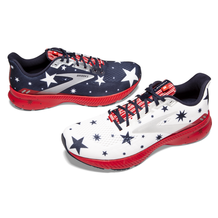 Fourth of July Running Shoes Patriotic Shoes Brooks Running