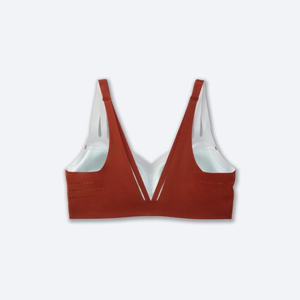 Laydown (back) view of Brooks Strappy Sports Bra for women