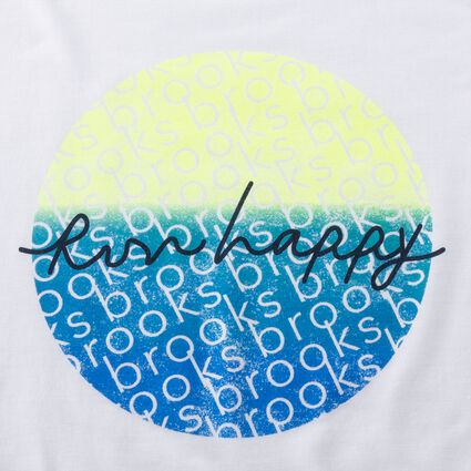 Vue du détail 1 de Brooks Distance Short Sleeve 3.0 pour femmes