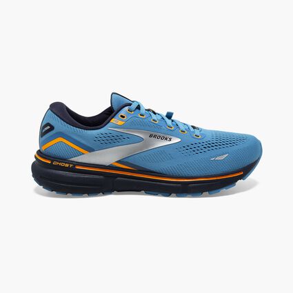Side (right) view of Brooks Ghost 15 GTX for men