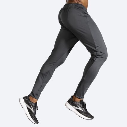 Movement angle (treadmill) view of Brooks Spartan Pant for men