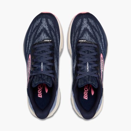 Top-down view of Brooks Launch 11 for women