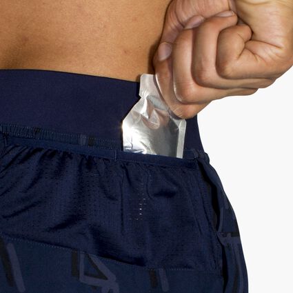 Vue du détail 2 de Brooks Sherpa 3" Split Short pour hommes