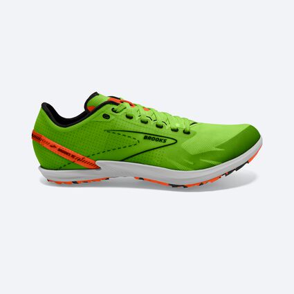Side (right) view of Brooks Draft XC Spikeless for unisex