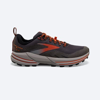 Side (right) view of Brooks Cascadia 16 GTX for men