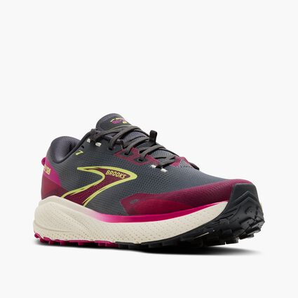 Brooks Divide 6 für Damen – Ansicht von Schmutzfang und Zehenbereich