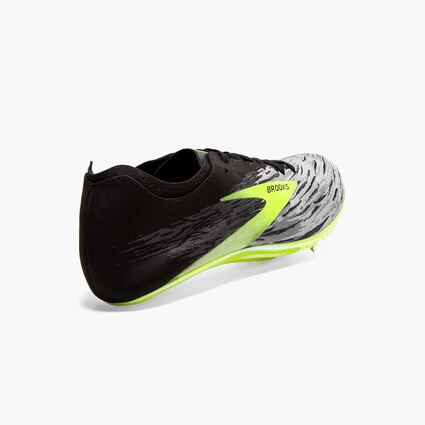 Heel and Counter view of Brooks QW-K v4 for unisex