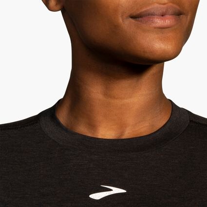 Brooks High Point Short Sleeve für Damen – Detailansicht 1