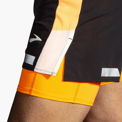 Brooks Run Visible 5" 2in1 Short 2.0 für Herren – Detailansicht 3