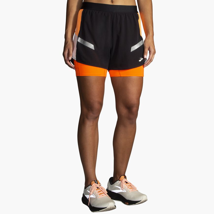 Run Visible Brooks Running Shorts Women's Run Visible 4
