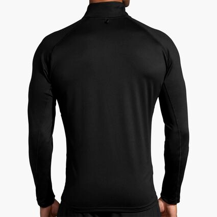 Model (back) view of Brooks Dash 1/2 Zip for men